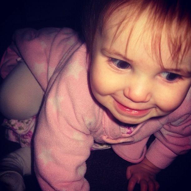 smiling baby girl instagram