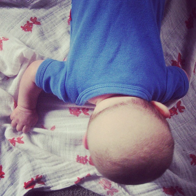 baby boy bald spot instagram