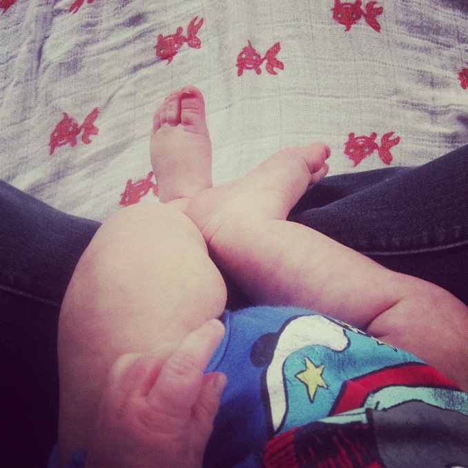 baby boy moms lap instagram