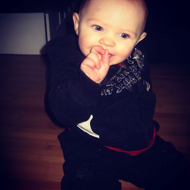 baby boy smiling instagram
