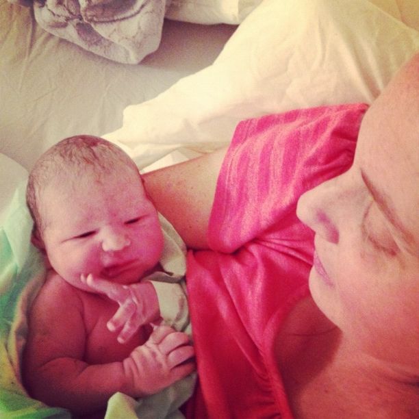 newborn baby mom instagram
