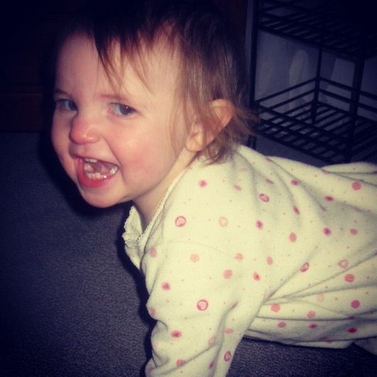 baby girl smiling instagram