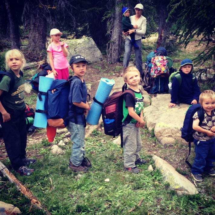 little kids camping instagram