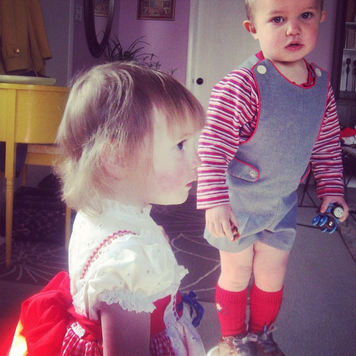 little boy girl austrian swiss germany oktoberfest instagram
