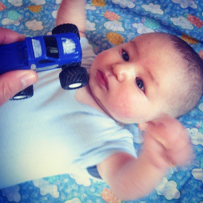 baby boy car instagram